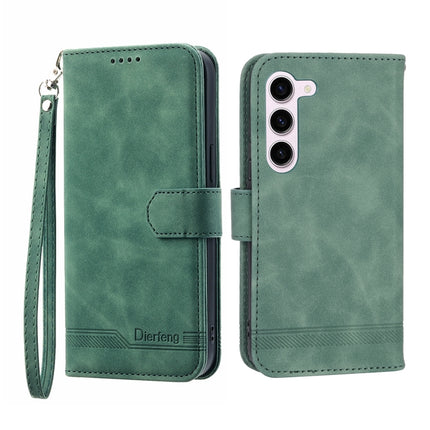 Dierfeng Dream Line TPU + PU Leather Phone Case, For Samsung Galaxy S22 Ultra 5G, For Samsung Galaxy S23 5G, For Samsung Galaxy S23 Ultra 5G, For Samsung Galaxy S23+ 5G