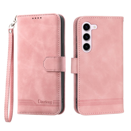 Dierfeng Dream Line TPU + PU Leather Phone Case, For Samsung Galaxy S22 Ultra 5G, For Samsung Galaxy S23 5G, For Samsung Galaxy S23 Ultra 5G, For Samsung Galaxy S23+ 5G