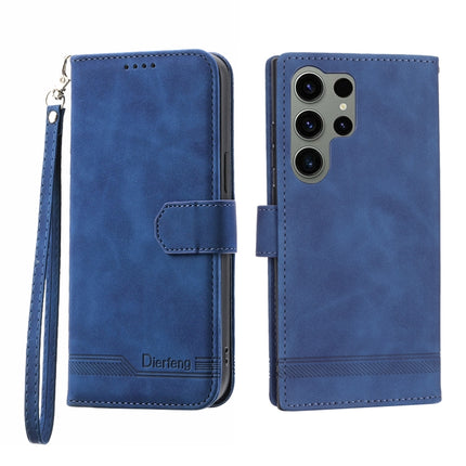 Dierfeng Dream Line TPU + PU Leather Phone Case, For Samsung Galaxy S22 Ultra 5G, For Samsung Galaxy S23 5G, For Samsung Galaxy S23 Ultra 5G, For Samsung Galaxy S23+ 5G