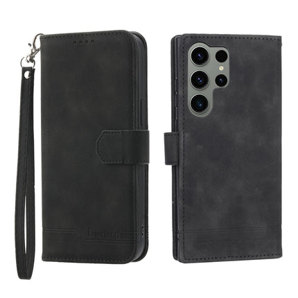 Dierfeng Dream Line TPU + PU Leather Phone Case, For Samsung Galaxy S22 Ultra 5G, For Samsung Galaxy S23 5G, For Samsung Galaxy S23 Ultra 5G, For Samsung Galaxy S23+ 5G