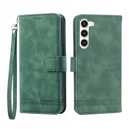 Dierfeng Dream Line TPU + PU Leather Phone Case, For Samsung Galaxy S22 Ultra 5G, For Samsung Galaxy S23 5G, For Samsung Galaxy S23 Ultra 5G, For Samsung Galaxy S23+ 5G