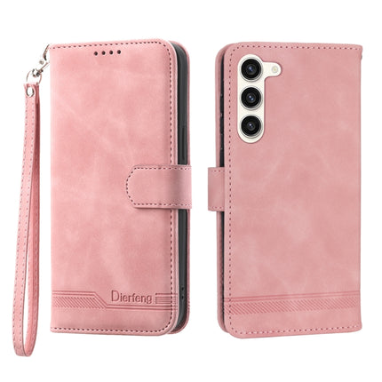 Dierfeng Dream Line TPU + PU Leather Phone Case, For Samsung Galaxy S22 Ultra 5G, For Samsung Galaxy S23 5G, For Samsung Galaxy S23 Ultra 5G, For Samsung Galaxy S23+ 5G