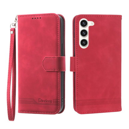 Dierfeng Dream Line TPU + PU Leather Phone Case, For Samsung Galaxy S22 Ultra 5G, For Samsung Galaxy S23 5G, For Samsung Galaxy S23 Ultra 5G, For Samsung Galaxy S23+ 5G