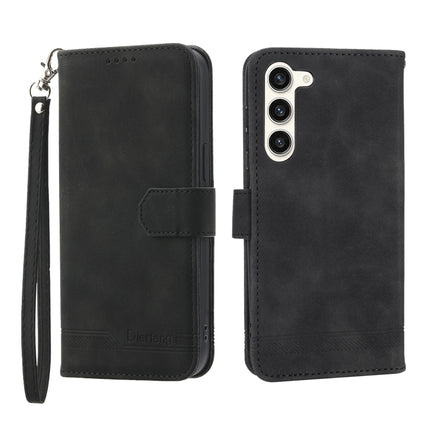Dierfeng Dream Line TPU + PU Leather Phone Case, For Samsung Galaxy S22 Ultra 5G, For Samsung Galaxy S23 5G, For Samsung Galaxy S23 Ultra 5G, For Samsung Galaxy S23+ 5G