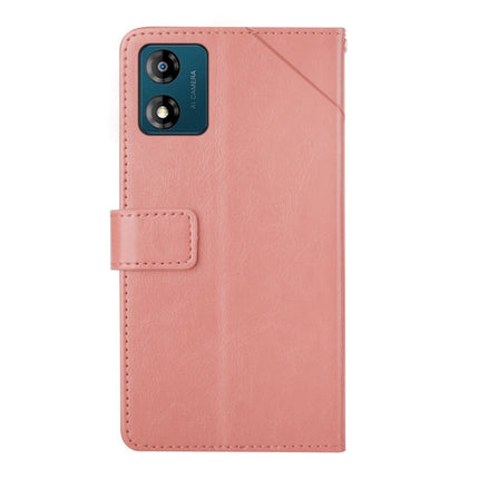 HT01 Y-shaped Pattern Flip Leather Phone Case, For Motorola Moto E13 4G, For Motorola Edge+ 2023, For Motorola Moto G23 4G/G13 4G, For Motorola Moto G53 5G/G13/G23