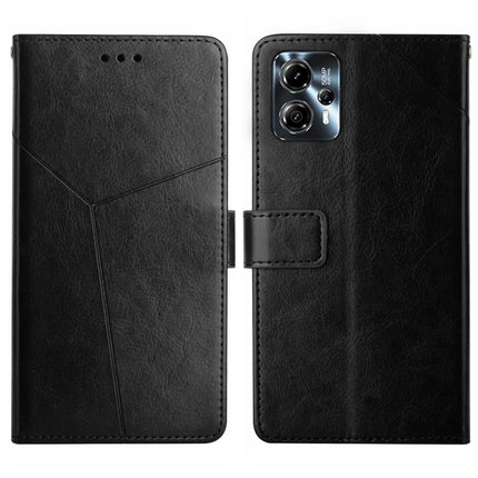 HT01 Y-shaped Pattern Flip Leather Phone Case, For Motorola Moto E13 4G, For Motorola Edge+ 2023, For Motorola Moto G23 4G/G13 4G, For Motorola Moto G53 5G/G13/G23
