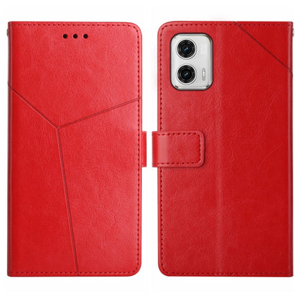 HT01 Y-shaped Pattern Flip Leather Phone Case, For Motorola Moto G73 5G, For OPPO A58 5G/A78 5G, For OPPO Reno8 T 4G, For TCL 40 SE