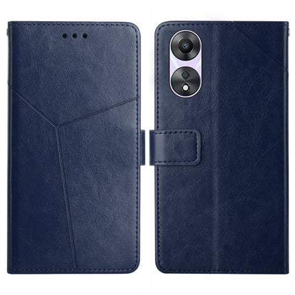HT01 Y-shaped Pattern Flip Leather Phone Case, For Motorola Moto G73 5G, For OPPO A58 5G/A78 5G, For OPPO Reno8 T 4G, For TCL 40 SE