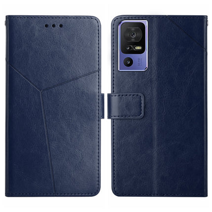 HT01 Y-shaped Pattern Flip Leather Phone Case, For Motorola Moto G73 5G, For OPPO A58 5G/A78 5G, For OPPO Reno8 T 4G, For TCL 40 SE