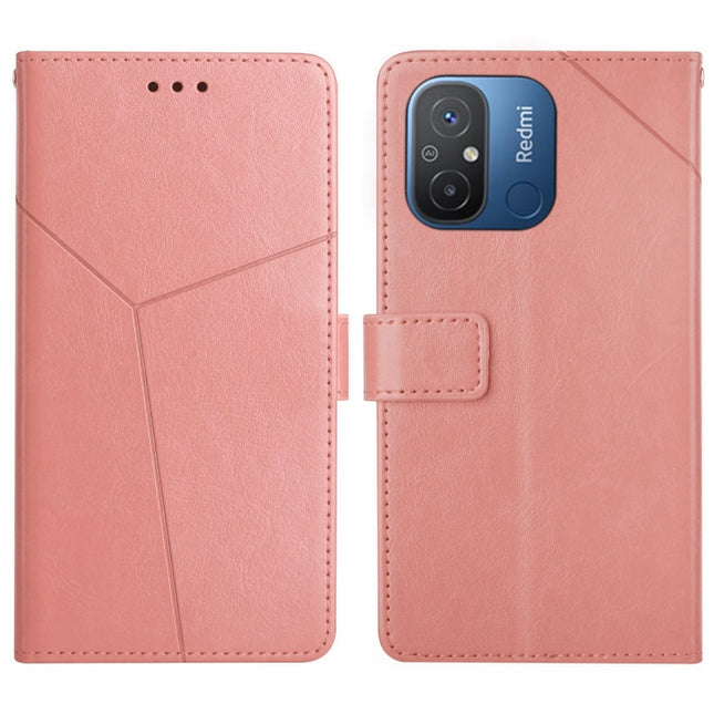 HT01 Y-shaped Pattern Flip Leather Phone Case, For Xiaomi Redmi 11A 4G