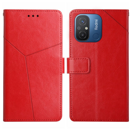 HT01 Y-shaped Pattern Flip Leather Phone Case, For Xiaomi Redmi 11A 4G