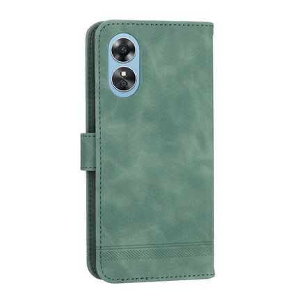 Dierfeng Dream Line TPU + PU Leather Phone Case, For OPPO A17, For OPPO A57 4G, For OPPO A57 5G, For OPPO Reno8