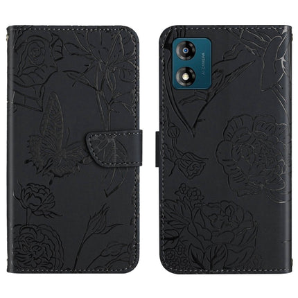HT03 Skin Feel Butterfly Embossed Flip Leather Phone Case, For Motorola Moto E13 4G, For Motorola Edge+ 2023, For Motorola Moto G23 4G/G13 4G, For Motorola Moto G53 5G/G13/G23