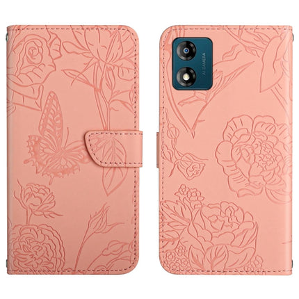 HT03 Skin Feel Butterfly Embossed Flip Leather Phone Case, For Motorola Moto E13 4G, For Motorola Edge+ 2023, For Motorola Moto G23 4G/G13 4G, For Motorola Moto G53 5G/G13/G23