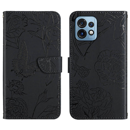 HT03 Skin Feel Butterfly Embossed Flip Leather Phone Case, For Motorola Moto E13 4G, For Motorola Edge+ 2023, For Motorola Moto G23 4G/G13 4G, For Motorola Moto G53 5G/G13/G23