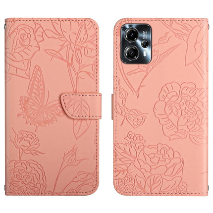 HT03 Skin Feel Butterfly Embossed Flip Leather Phone Case, For Motorola Moto E13 4G, For Motorola Edge+ 2023, For Motorola Moto G23 4G/G13 4G, For Motorola Moto G53 5G/G13/G23