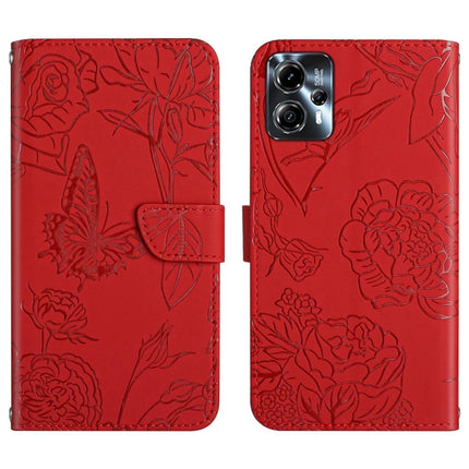 HT03 Skin Feel Butterfly Embossed Flip Leather Phone Case, For Motorola Moto E13 4G, For Motorola Edge+ 2023, For Motorola Moto G23 4G/G13 4G, For Motorola Moto G53 5G/G13/G23