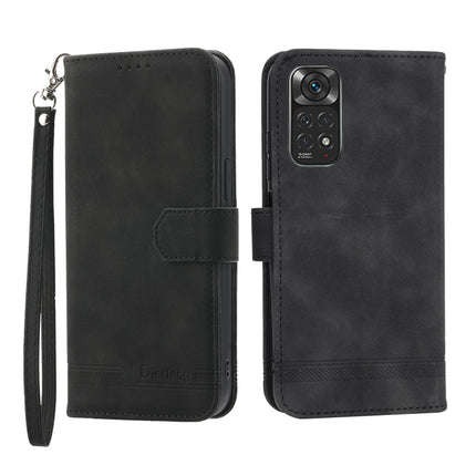 Dierfeng Dream Line TPU + PU Leather Phone Case, For Xiaomi Redmi Note 11 / Note 11S, For Xiaomi Redmi Note 11 Pro Foreign, For Xiaomi Redmi 10C, For Xiaomi Redmi 10A