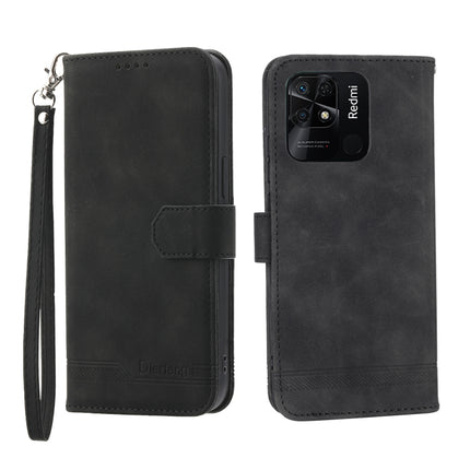 Dierfeng Dream Line TPU + PU Leather Phone Case, For Xiaomi Redmi Note 11 / Note 11S, For Xiaomi Redmi Note 11 Pro Foreign, For Xiaomi Redmi 10C, For Xiaomi Redmi 10A