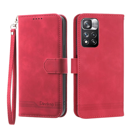Dierfeng Dream Line TPU + PU Leather Phone Case, For Xiaomi Redmi Note 11 Pro Max, For Xiaomi Redmi A1 4G, For Xiaomi Redmi Note 12 Global, For Xiaomi Redmi Note 12 Pro 5G Global
