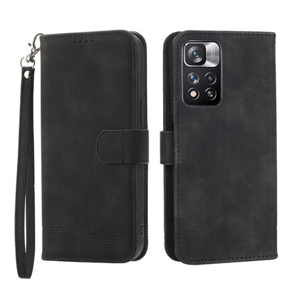 Dierfeng Dream Line TPU + PU Leather Phone Case, For Xiaomi Redmi Note 11 Pro Max, For Xiaomi Redmi A1 4G, For Xiaomi Redmi Note 12 Global, For Xiaomi Redmi Note 12 Pro 5G Global