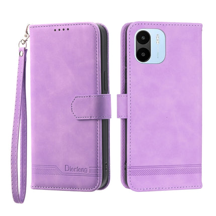 Dierfeng Dream Line TPU + PU Leather Phone Case, For Xiaomi Redmi Note 11 Pro Max, For Xiaomi Redmi A1 4G, For Xiaomi Redmi Note 12 Global, For Xiaomi Redmi Note 12 Pro 5G Global
