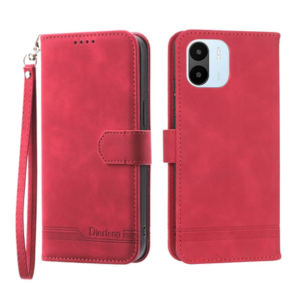 Dierfeng Dream Line TPU + PU Leather Phone Case, For Xiaomi Redmi Note 11 Pro Max, For Xiaomi Redmi A1 4G, For Xiaomi Redmi Note 12 Global, For Xiaomi Redmi Note 12 Pro 5G Global