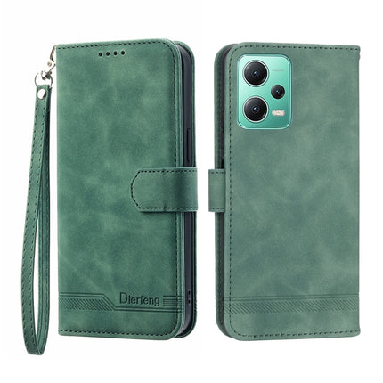 Dierfeng Dream Line TPU + PU Leather Phone Case, For Xiaomi Redmi Note 11 Pro Max, For Xiaomi Redmi A1 4G, For Xiaomi Redmi Note 12 Global, For Xiaomi Redmi Note 12 Pro 5G Global