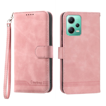 Dierfeng Dream Line TPU + PU Leather Phone Case, For Xiaomi Redmi Note 11 Pro Max, For Xiaomi Redmi A1 4G, For Xiaomi Redmi Note 12 Global, For Xiaomi Redmi Note 12 Pro 5G Global