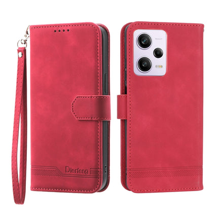 Dierfeng Dream Line TPU + PU Leather Phone Case, For Xiaomi Redmi Note 11 Pro Max, For Xiaomi Redmi A1 4G, For Xiaomi Redmi Note 12 Global, For Xiaomi Redmi Note 12 Pro 5G Global
