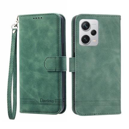 Dierfeng Dream Line TPU + PU Leather Phone Case, For Xiaomi Redmi Note 12 Pro+ Global, For Xiaomi Redmi K50 / K50 Pro, For Xiaomi Redmi Note 11 5G, For Xiaomi Mi 11T / 11T Pro