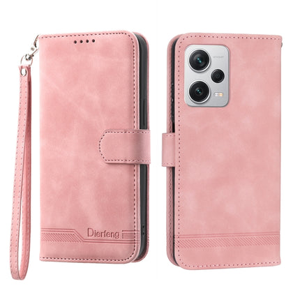 Dierfeng Dream Line TPU + PU Leather Phone Case, For Xiaomi Redmi Note 12 Pro+ Global, For Xiaomi Redmi K50 / K50 Pro, For Xiaomi Redmi Note 11 5G, For Xiaomi Mi 11T / 11T Pro