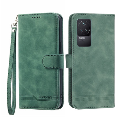 Dierfeng Dream Line TPU + PU Leather Phone Case, For Xiaomi Redmi Note 12 Pro+ Global, For Xiaomi Redmi K50 / K50 Pro, For Xiaomi Redmi Note 11 5G, For Xiaomi Mi 11T / 11T Pro