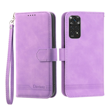 Dierfeng Dream Line TPU + PU Leather Phone Case, For Xiaomi Redmi Note 12 Pro+ Global, For Xiaomi Redmi K50 / K50 Pro, For Xiaomi Redmi Note 11 5G, For Xiaomi Mi 11T / 11T Pro