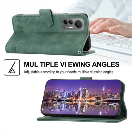 Dierfeng Dream Line TPU + PU Leather Phone Case, For Xiaomi 12 / 12X, For Xiaomi 12 Lite, For Xiaomi 12 Pro, For Xiaomi 12T