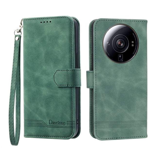 Dierfeng Dream Line TPU + PU Leather Phone Case, For Xiaomi 12 Ultra, For Xiaomi 13, For Xiaomi 13 Pro, For Xiaomi Poco C40