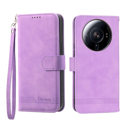 Dierfeng Dream Line TPU + PU Leather Phone Case, For Xiaomi 12 Ultra, For Xiaomi 13, For Xiaomi 13 Pro, For Xiaomi Poco C40