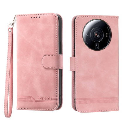 Dierfeng Dream Line TPU + PU Leather Phone Case, For Xiaomi 12 Ultra, For Xiaomi 13, For Xiaomi 13 Pro, For Xiaomi Poco C40