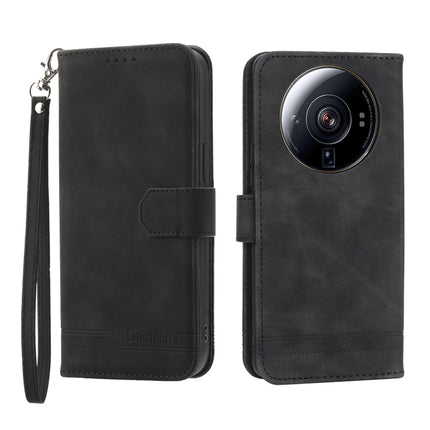 Dierfeng Dream Line TPU + PU Leather Phone Case, For Xiaomi 12 Ultra, For Xiaomi 13, For Xiaomi 13 Pro, For Xiaomi Poco C40