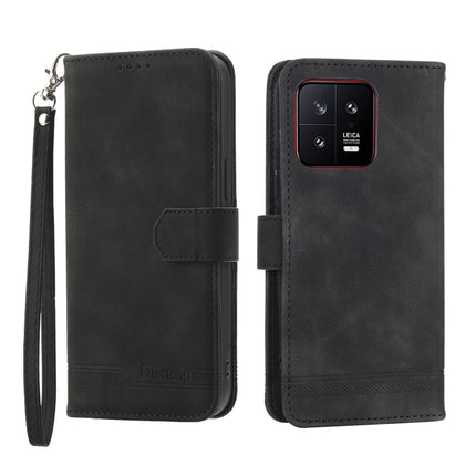 Dierfeng Dream Line TPU + PU Leather Phone Case, For Xiaomi 12 Ultra, For Xiaomi 13, For Xiaomi 13 Pro, For Xiaomi Poco C40