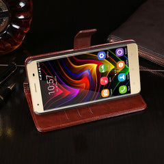 idewei  Crazy Horse Texture Horizontal Flip Leather Case with Holder & Card Slots & Wallet, For Oukitel C5 Pro, For Oukitel C8, For Oukitel C11 Pro