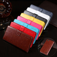 idewei  Crazy Horse Texture Horizontal Flip Leather Case with Holder & Card Slots & Wallet, For Oukitel C5 Pro, For Oukitel C8, For Oukitel C11 Pro