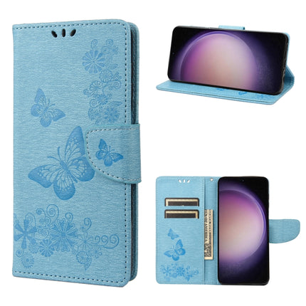 Butterfly Embossed Horizontal Flip Leather Phone Case, For Google Pixel 7a, For Samsung Galaxy S23 5G, For Samsung Galaxy S23+ 5G