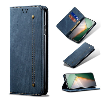 Denim Texture Flip Leather Phone Case, For OnePlus 11, For OnePlus 11R, For OnePlus Ace 2 5G, For vivo iQOO 11, For Samsung Galaxy A54 5G