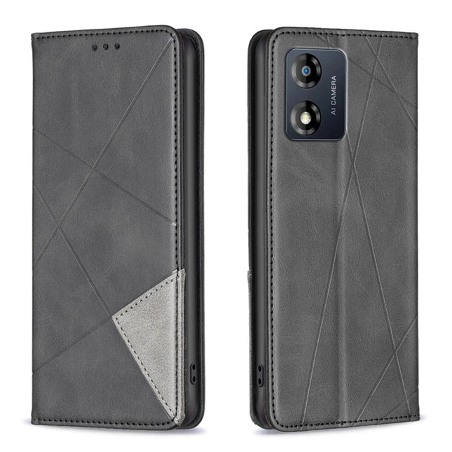 Prismatic Invisible Magnetic Leather Phone Case, For Motorola Moto E13 4G, For Motorola Moto G 5G 2023, For Motorola Moto G73 5G, For Motorola Moto G13 4G/G23 4G/G53 5G