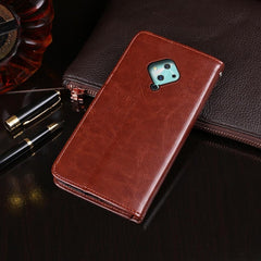 idewei  Crazy Horse Texture Horizontal Flip Leather Case with Holder & Card Slots & Wallet, For Vivo S5, For Vivo U20, For Vivo V9