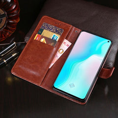idewei  Crazy Horse Texture Horizontal Flip Leather Case with Holder & Card Slots & Wallet, For Vivo S5, For Vivo U20, For Vivo V9