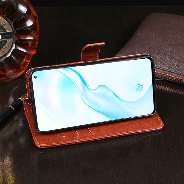 idewei  Crazy Horse Texture Horizontal Flip Leather Case with Holder & Card Slots & Wallet, For Vivo X30 Pro, For Vivo Y9s, For Vivo Y11 2019