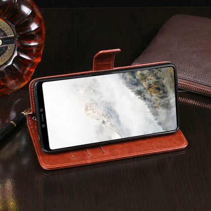 idewei Crazy Horse Texture Horizontal Flip Leather Case with Holder & Card Slots & Wallet, For Google Pixel 4, For HTC Desire 12, For HTC Desire 12+