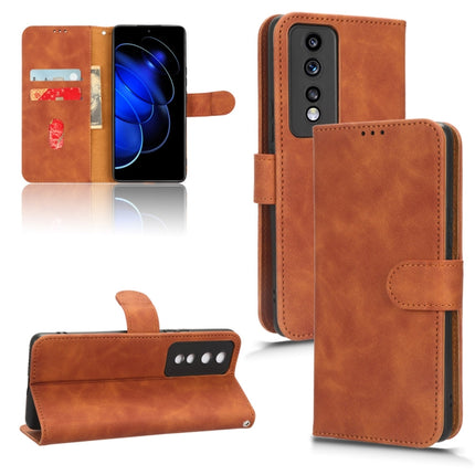 Skin Feel Magnetic Flip Leather Phone Case, For vivo Y02 4G, For Honor 80 GT, For Motorola Moto X40, For Xiaomi Redmi K60E 5G